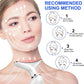 EMS Face Lifting Massager with Red Light Therapy | Facial, Neck & Eye Microcurrent Vibrating Massage Tool | Anti-Wrinkle Skin Tightening Device (Random Color)