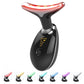 EMS Face Lifting Massager with Red Light Therapy | Facial, Neck & Eye Microcurrent Vibrating Massage Tool | Anti-Wrinkle Skin Tightening Device (Random Color)