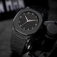 Professional Black Arabic Aura Watch With Eastern Arabic Numerals And Date Elegant Durable Stylish Unique And Modern (Without Box)
