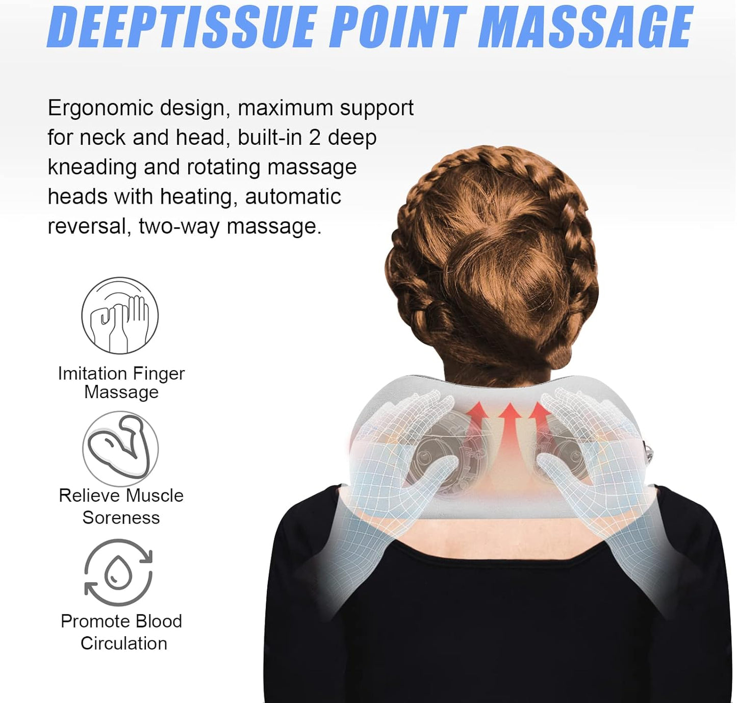 U Shape Neck Massager