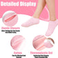 Moisturizing Gel Socks for Dry, Cracked & Rough Feet (1 Pair)