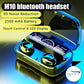 M10 Wireless TWS V5.1 EarBuds with Touch Display